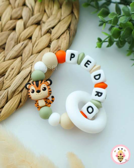Mordedor personalizado com nome - Tigre