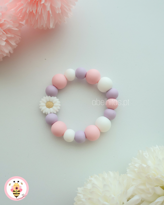 Mordedor Flor branca