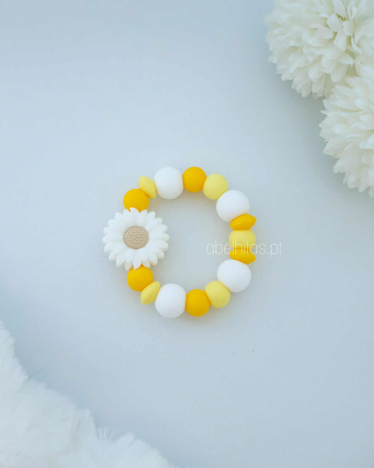 Conjunto Flor branca