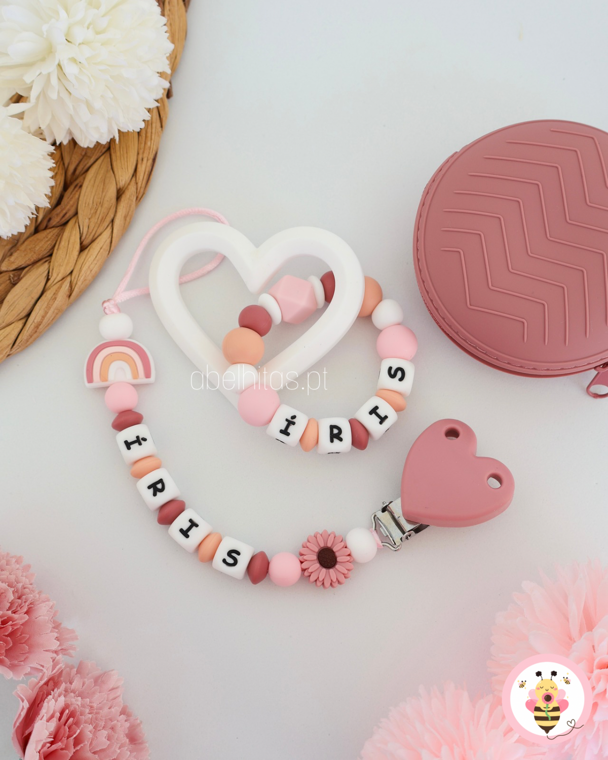 Conjunto Arco-íris pastel