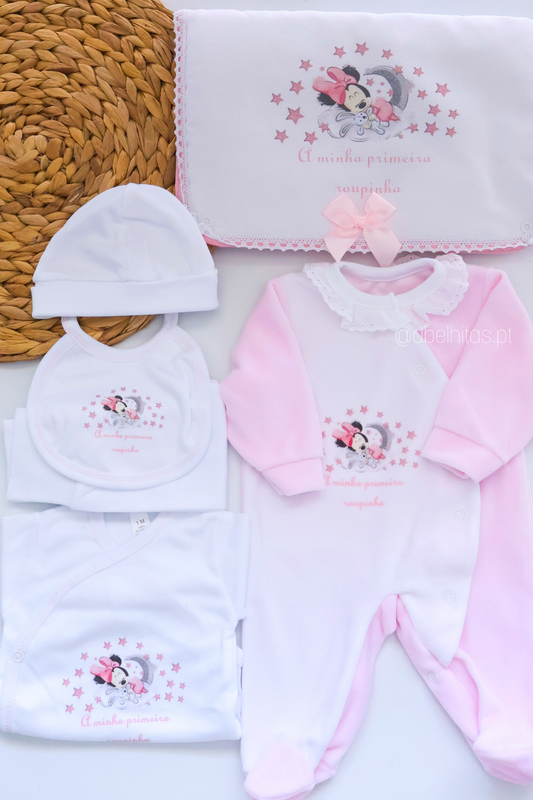Conjunto A Minha Primeira Roupinha Minnie
