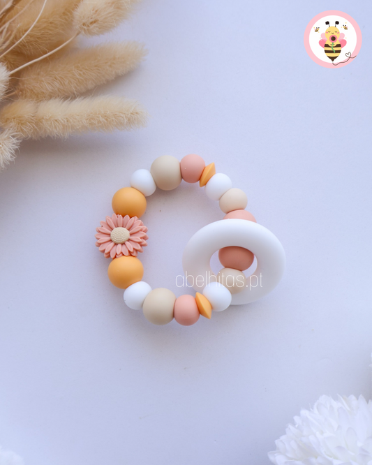 Mordedor Flor pêssego