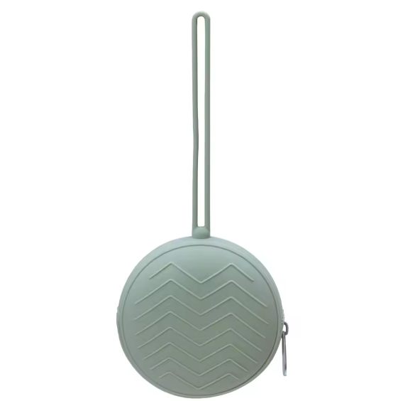 Bolsa porta-chupetas com fecho simples