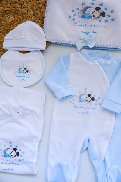Conjunto A Minha Primeira Roupinha Mickey