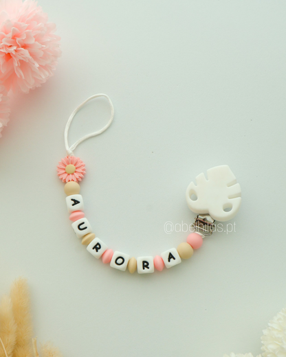 Conjunto Flor rosa