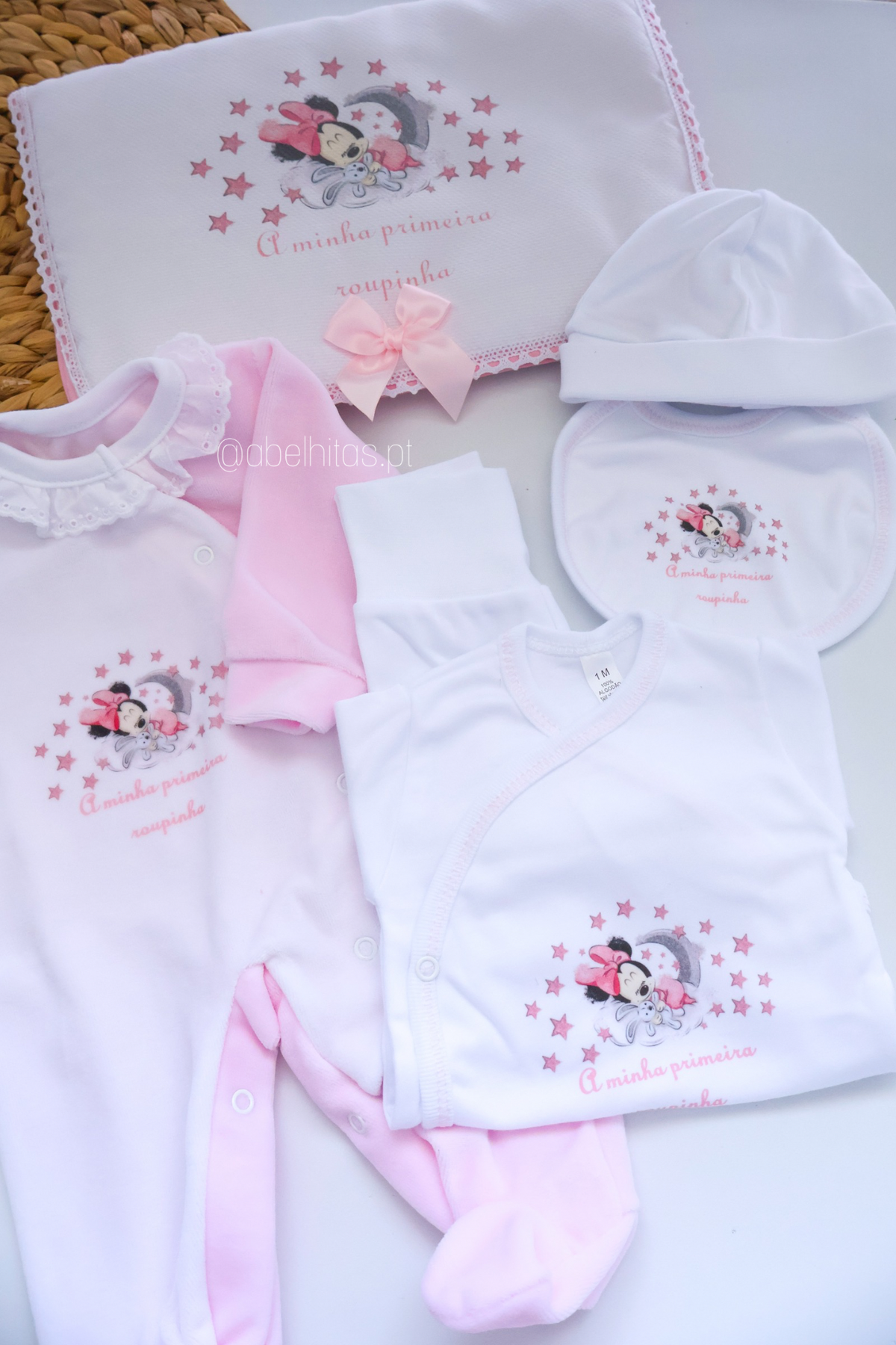Conjunto A Minha Primeira Roupinha Minnie