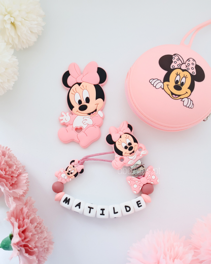 Conjunto Minnie rosa
