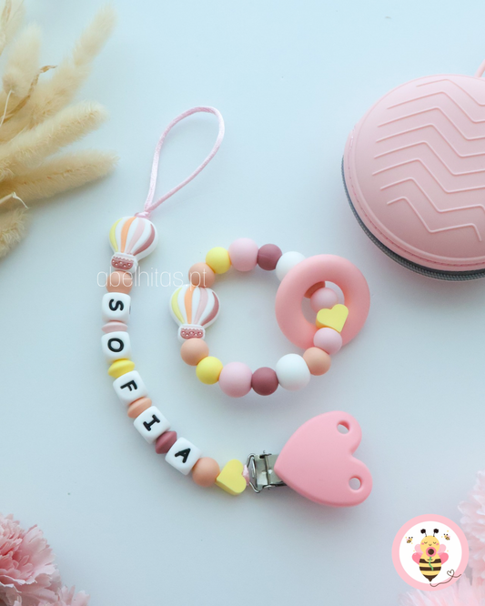 Conjunto Balão rosa