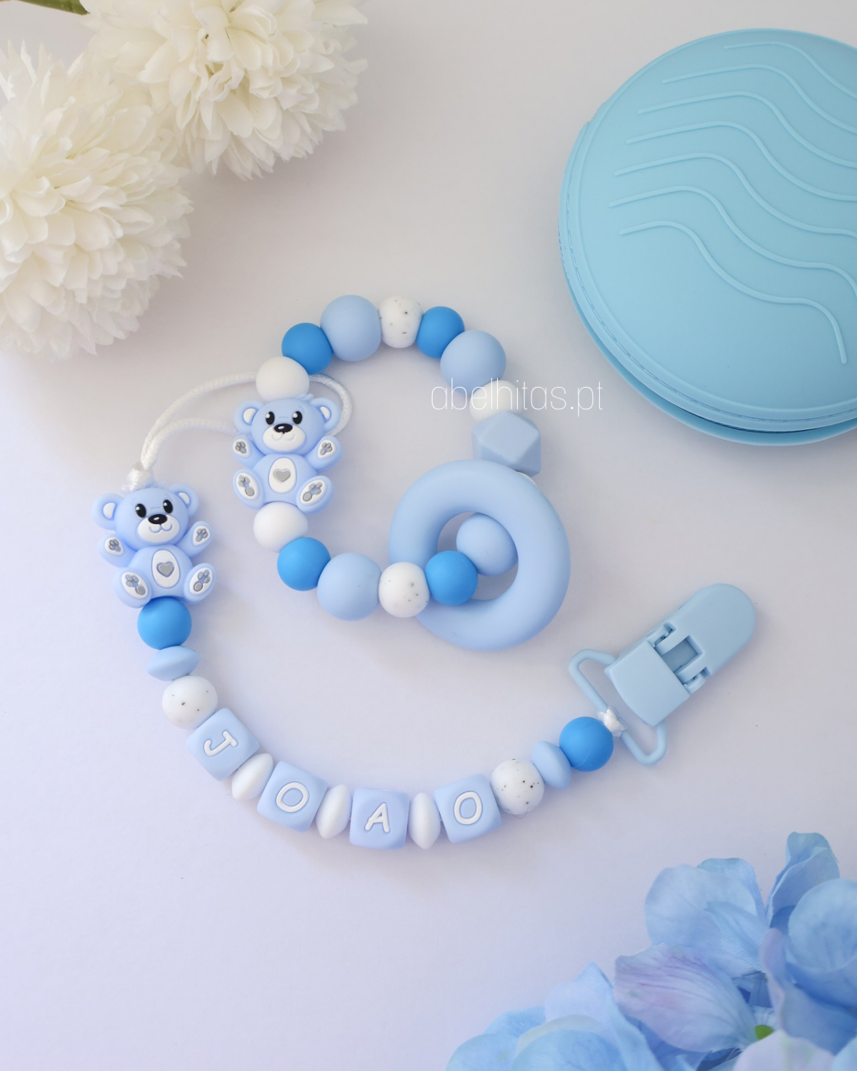Conjunto Urso azul