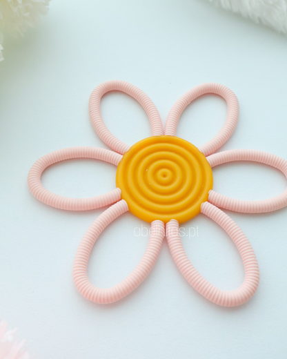 Mordedor de silicone - Flor