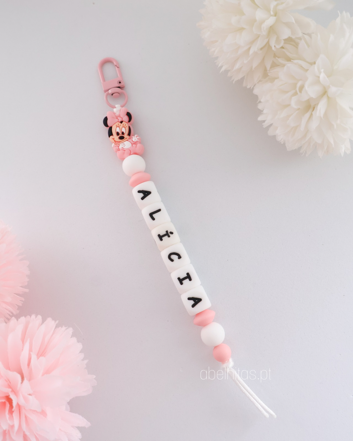 Identificador de mochila - Minnie rosa