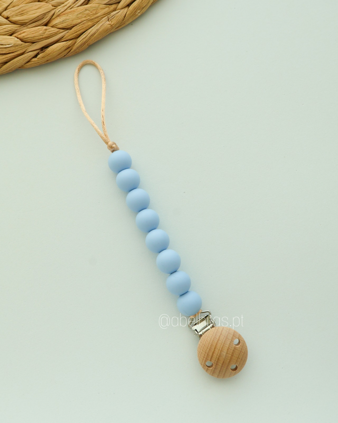 Prendedor de chupeta sem nome - Simples