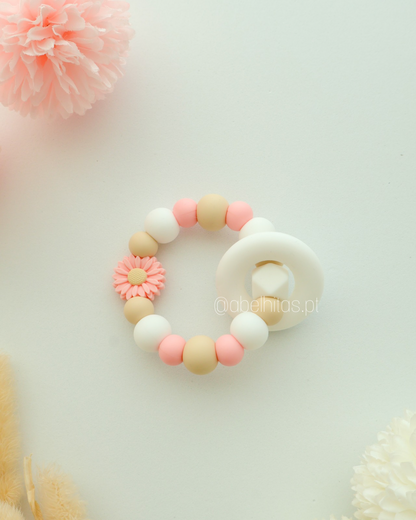 Conjunto Flor rosa