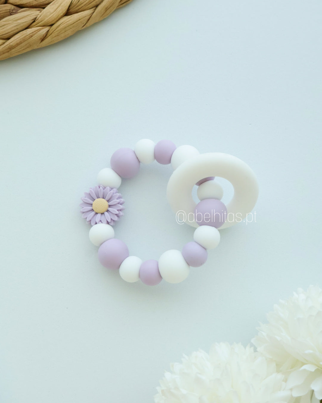 Conjunto Flor lilás