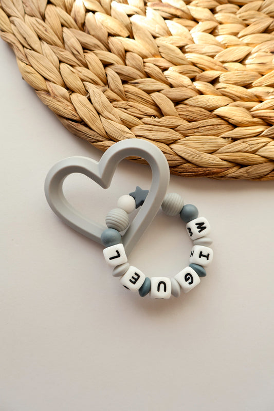 Mordedor Coração cinza