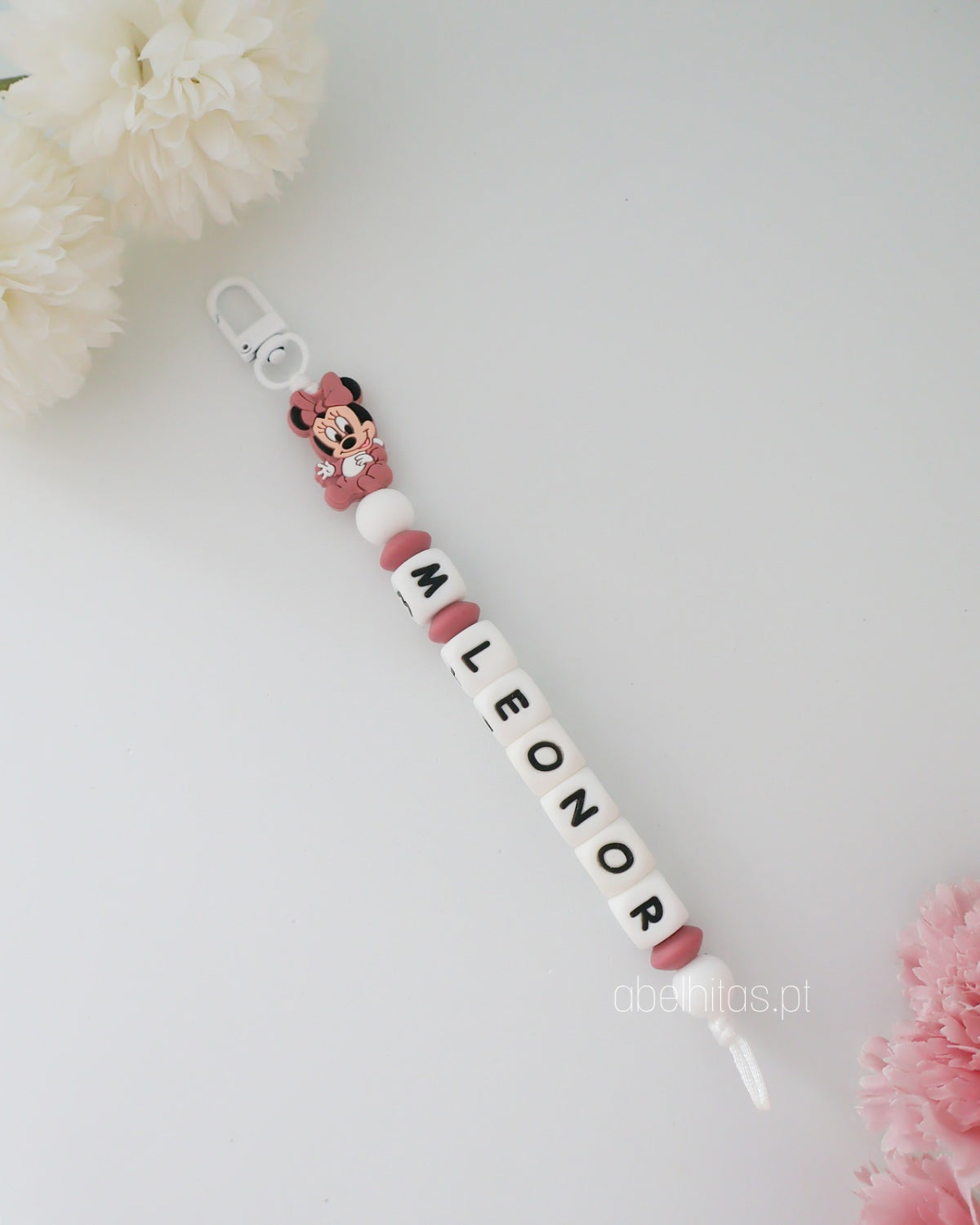 Conjunto Minnie rosa escura