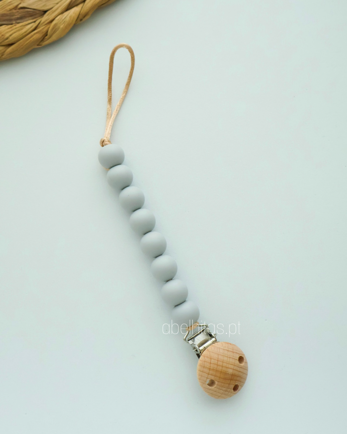 Prendedor de chupeta sem nome - Simples