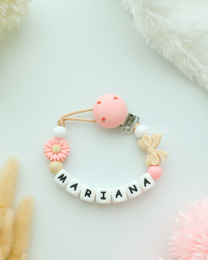 Conjunto Flor rosa