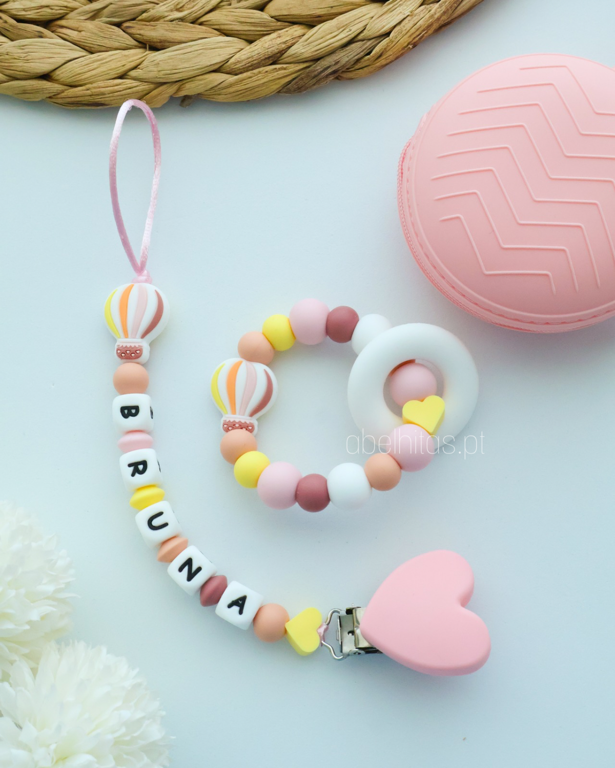 Conjunto Balão rosa