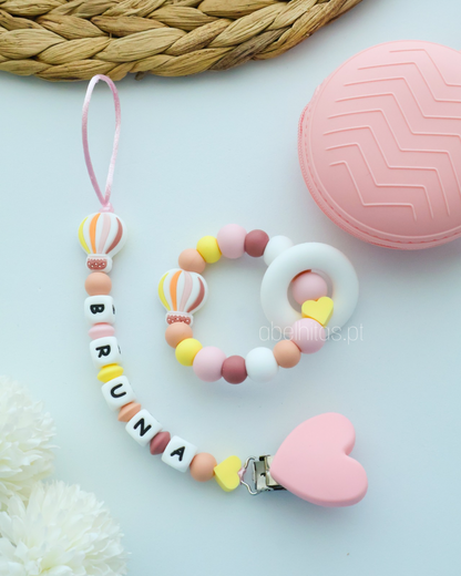 Conjunto Balão rosa