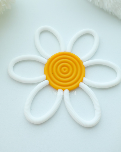 Mordedor de silicone - Flor