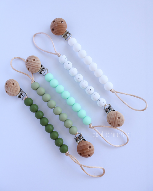 Prendedor de chupeta sem nome - Simples