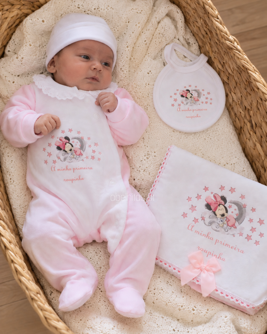 Conjunto A Minha Primeira Roupinha Minnie
