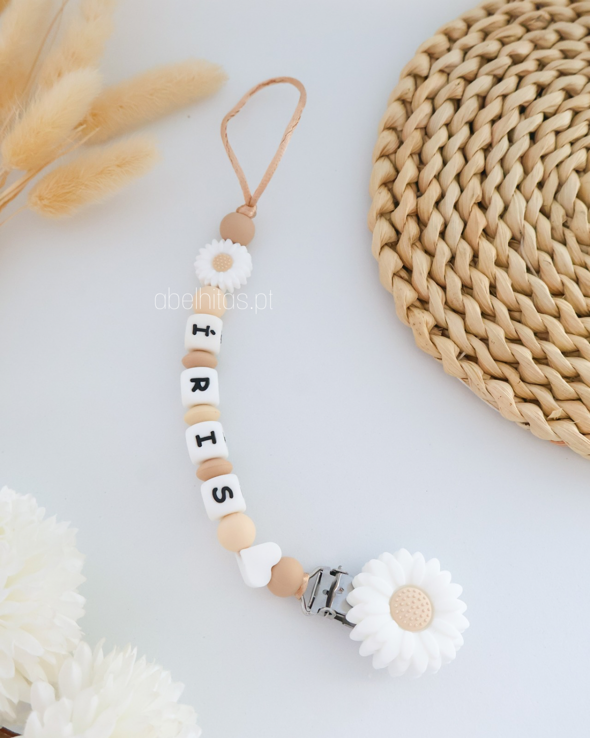 Conjunto Flor branca