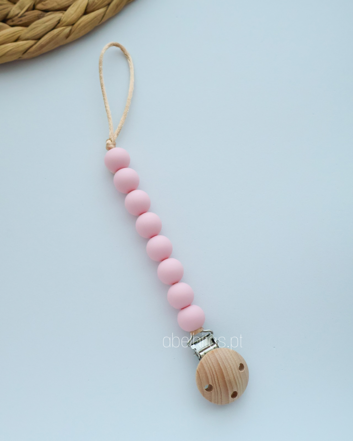 Prendedor de chupeta sem nome - Simples