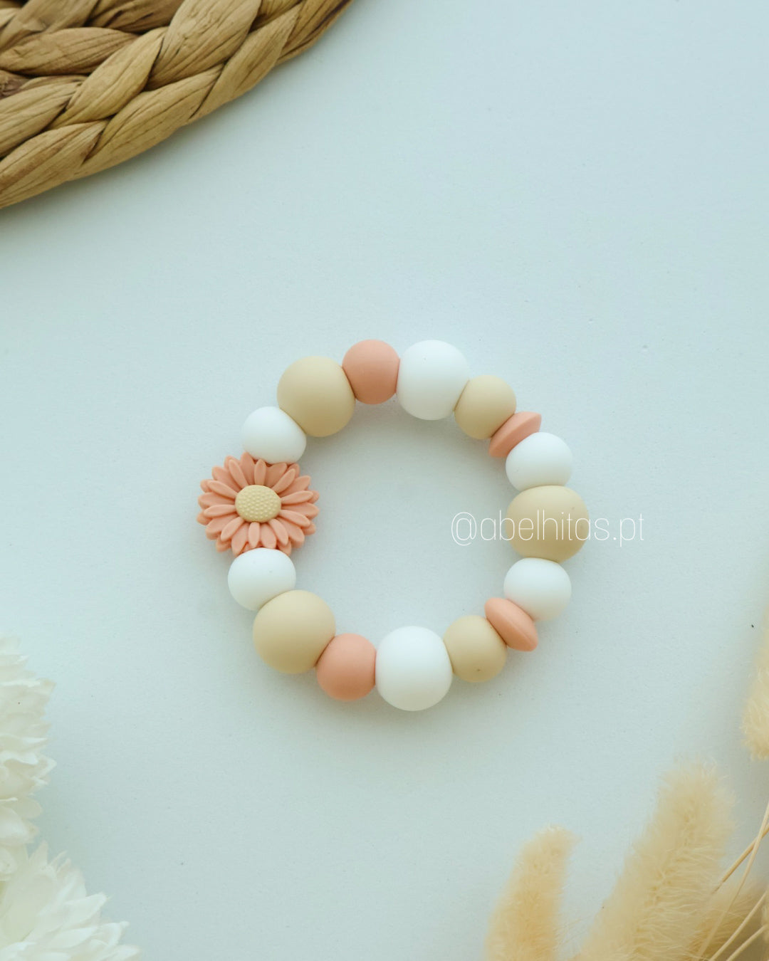 Conjunto Flor pêssego