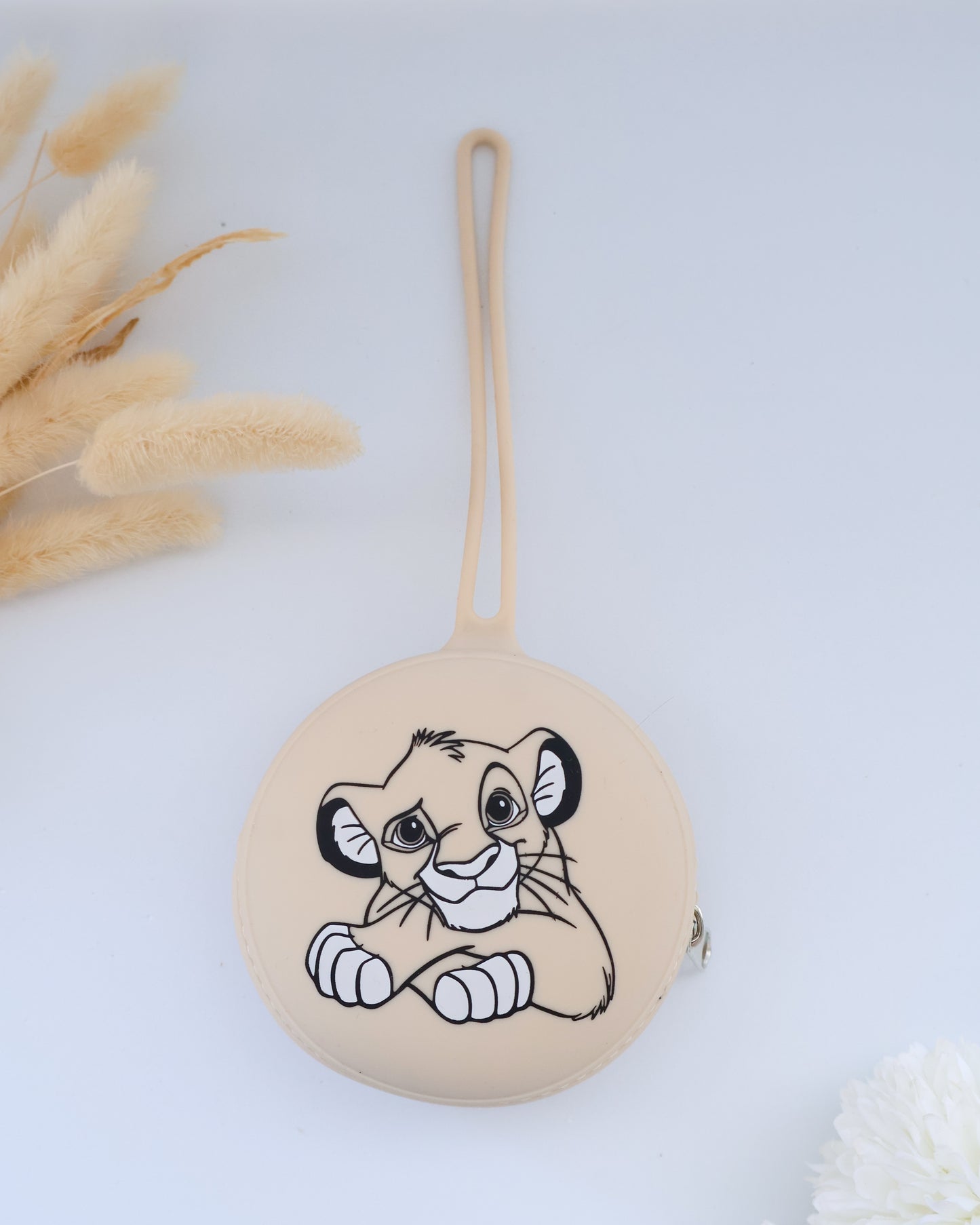 Bolsa porta-chupetas com desenho