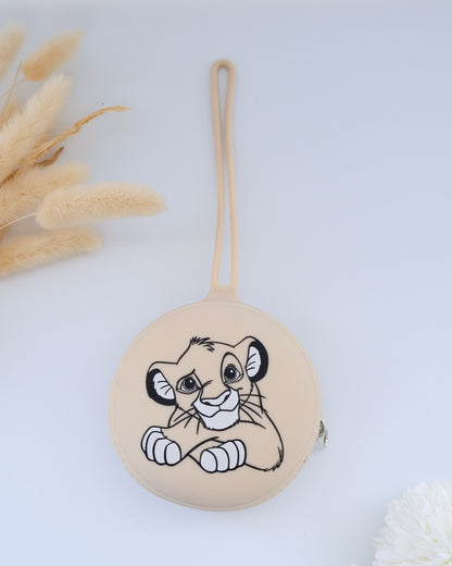 Bolsa porta-chupetas com desenho