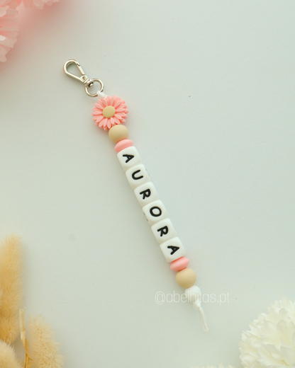 Conjunto Flor rosa