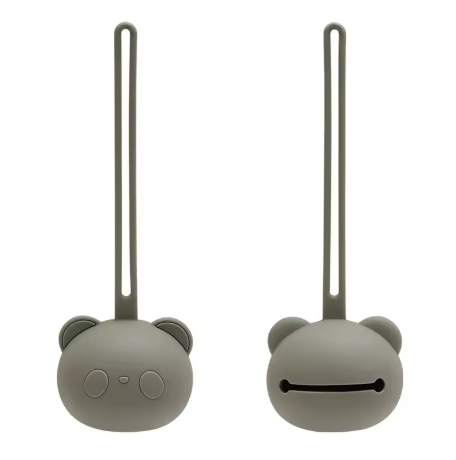 Bolsa porta-chupetas ranhura