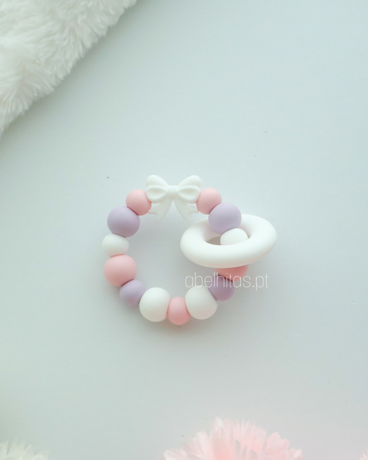 Mordedor de silicone - Laço