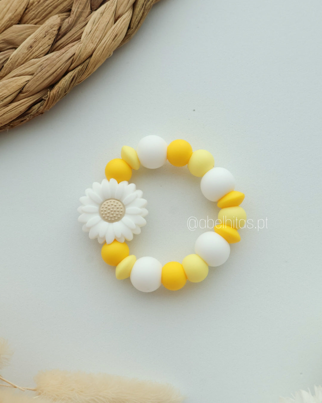 Conjunto Flor branca