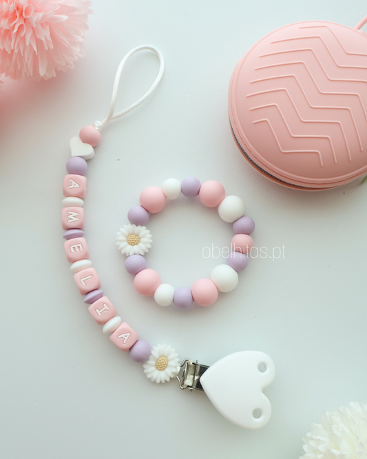 Conjunto Coração branco