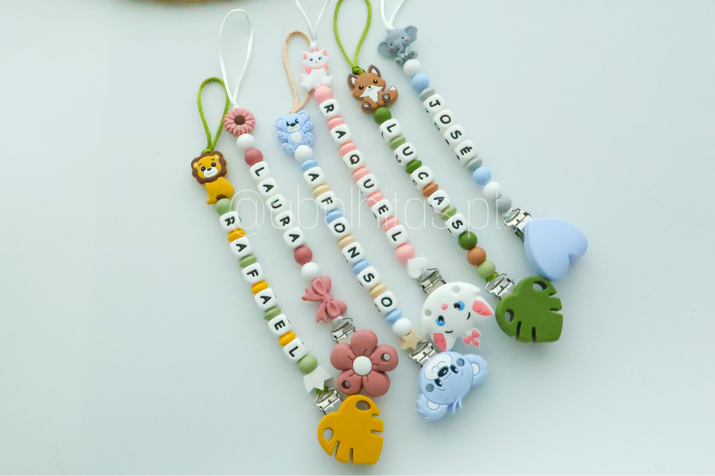 Create a pacifier clip - silicone clip
