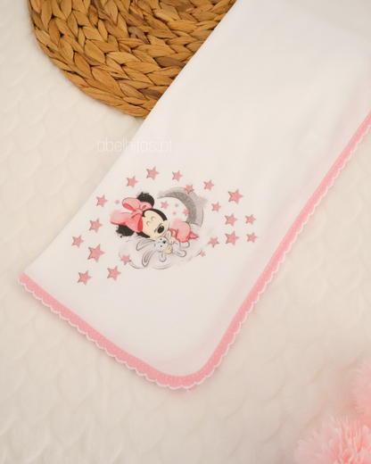 Fralda de Pano Bebé Mickey / Minnie
