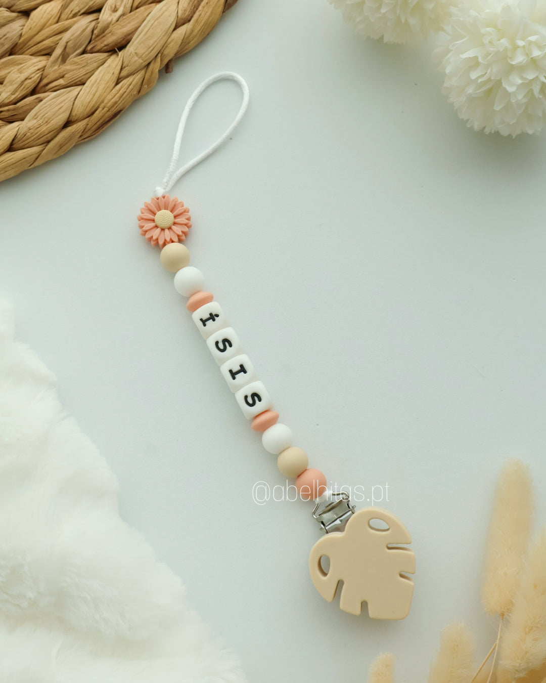 Conjunto Flor pêssego