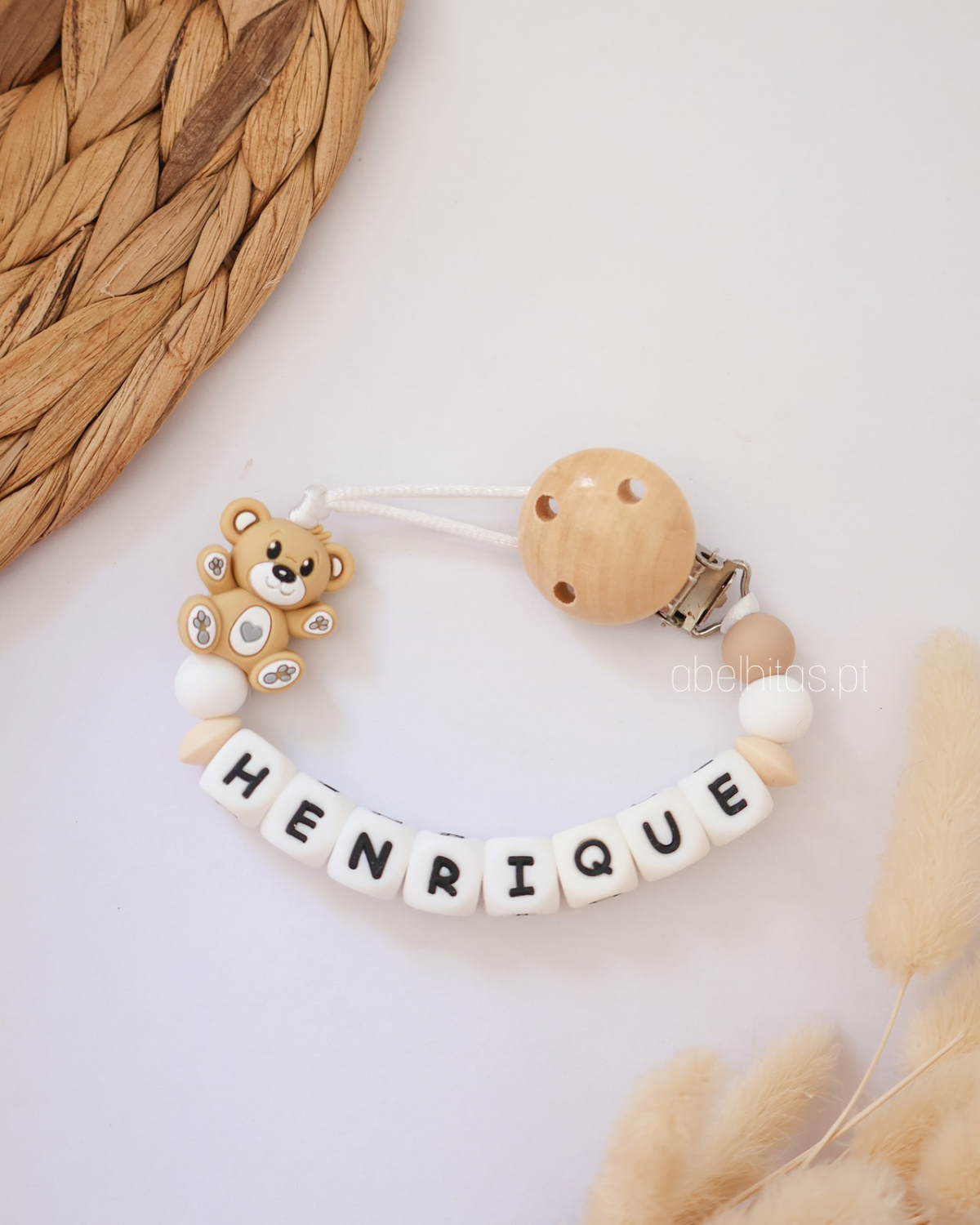 Conjunto Urso bege