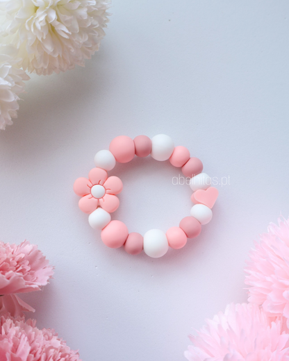Conjunto Flor rosa