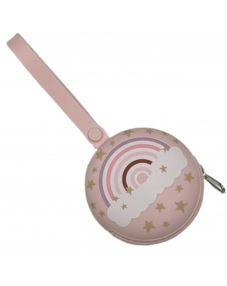 Bolsa porta-chupetas com desenho